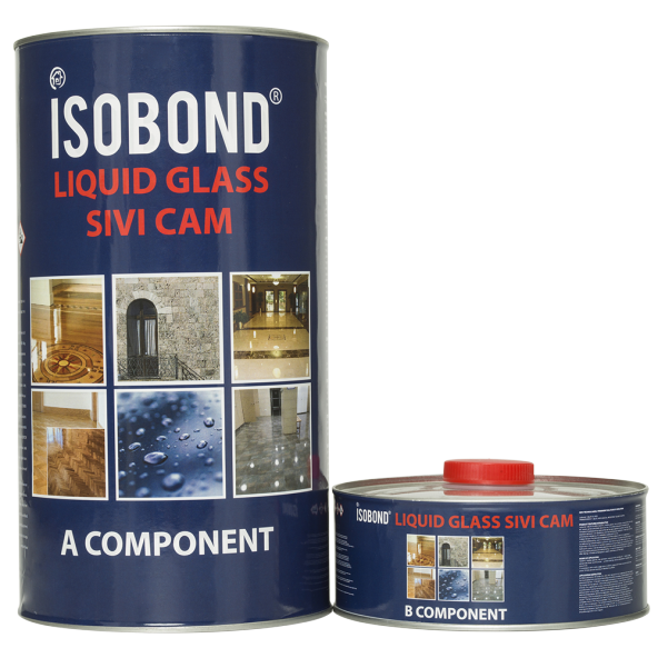 Eclectia Isobond Likit Glass Sıvı Cam Şeffaf Su Yalıtımı 4 Kg