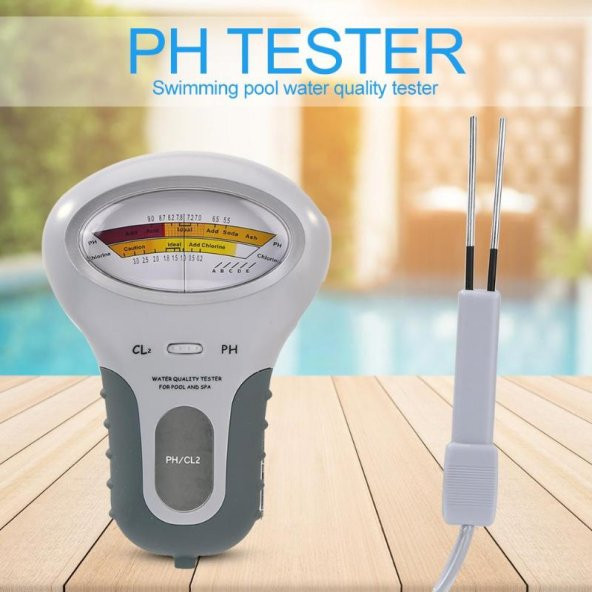 AEK-Tech Havuz Klor PH Ölçer Test Cihazı - Resim 6