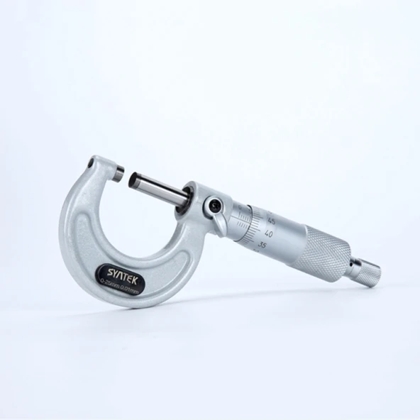 SYNTEK Mekanik Mikrometre 0-25mm 0.01mm - 3