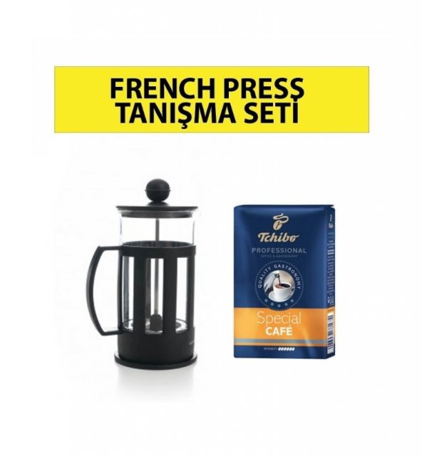 Tchibo French Press Tanışma Seti - 250 Gr. Filtre Kahve