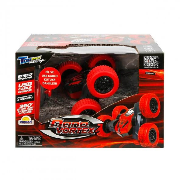 Sunman 1:40 Uzaktan Kumandalı Nano Vortex Araç - 4