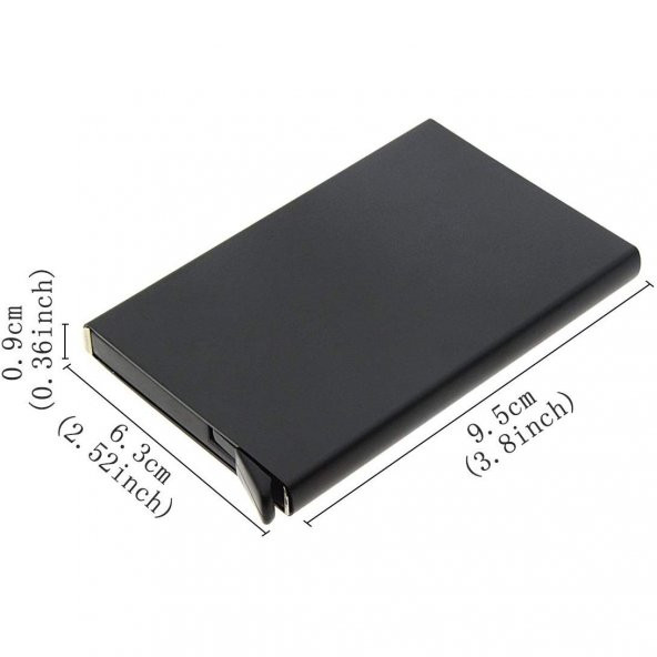 Contacts Yeni Nesil Minimalist Otomatik Mekanizmalı Akıllı Kartlık - 4