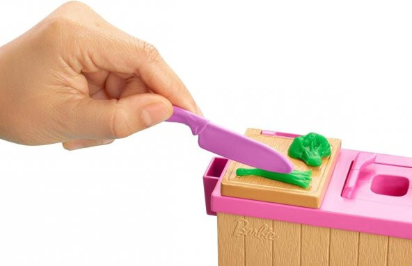 Barbie Noodle Yapıyor Oyun Seti - 3