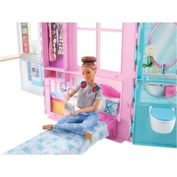 Barbie Portatif Ev - 5