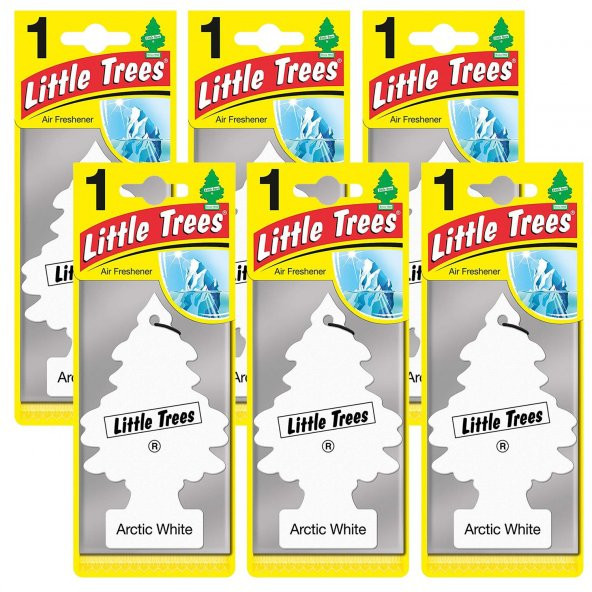 Little Trees Arctic White Ferahlığı Aromalı Oto Kokusu 6 Adet