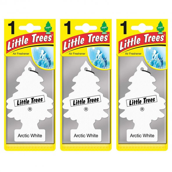 Little Trees Arctic White Ferahlığı Aromalı Oto Kokusu 3 Adet