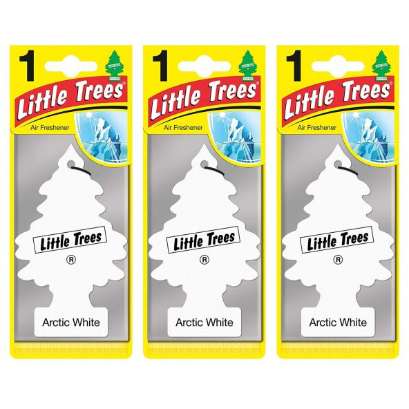 Little Trees Arctic White Ferahlığı Aromalı Oto Kokusu 3 Adet