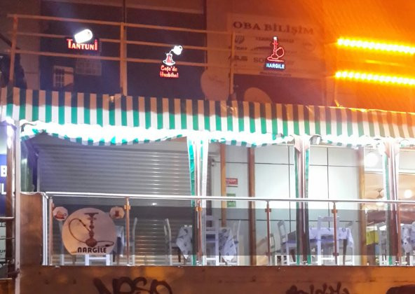 Cafede Hasbihal Tüm Tabelaları 3D Led Neon Etkili Işıklı Tabela Kutu Harf Depo Reklam Tabela Butik - Resim 3