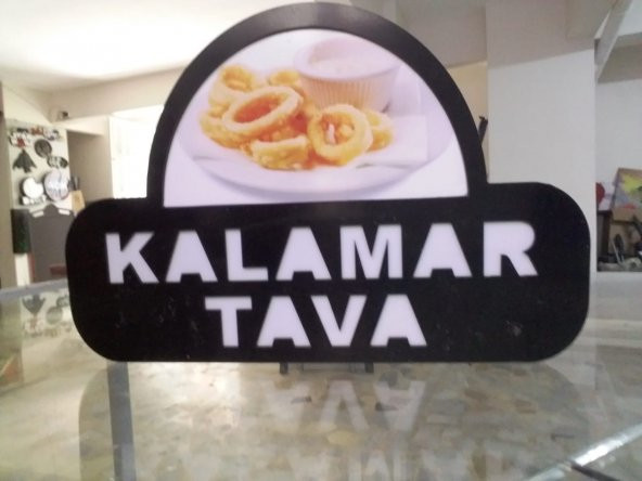 Kalamar Tava Tabelası 3D Led Neon Etkili Işıklı Tabela Kutu Harf Depo Reklam Tabela Kartal İstanbul ürün görseli