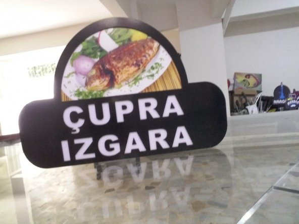 Çupra Izgara Tabela 3D Led Neon Etkili Işıklı Tabela Kutu Harf Depo Reklam Tabela Kartal İstanbul ürün görseli