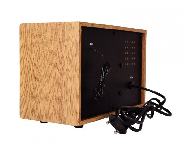 Looptone DSY-HR08 Retro Radyo Espresso - 5