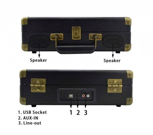 Looptone DS-101 BT Çantalı Pikap - 6