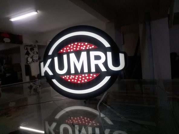 İzmir Kumru Tabela 3D Led Neon Etkili Işıklı Tabela Kutu Harf Depo Reklam Tabela Kartal İstanbul - 2