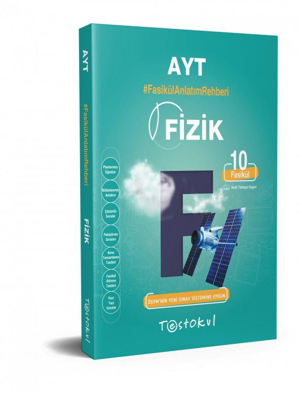 Testokul AYT Fizik Fasikül Anlatım Rehberi  (8 Fasikül)