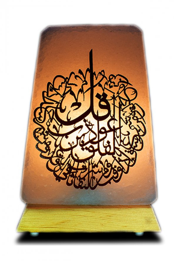 Yüzey İşlemeli Tuz Lamba 1