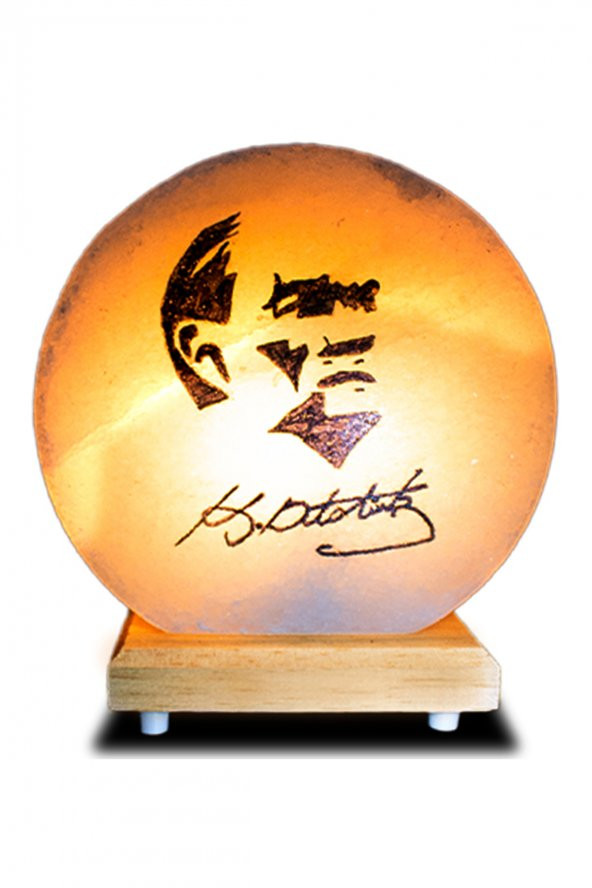 Yüzey İşlemeli Tuz Lamba 3