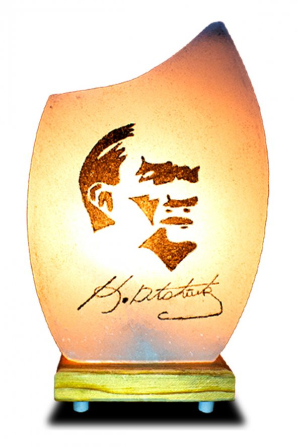 Yüzey İşlemeli Tuz Lamba 2