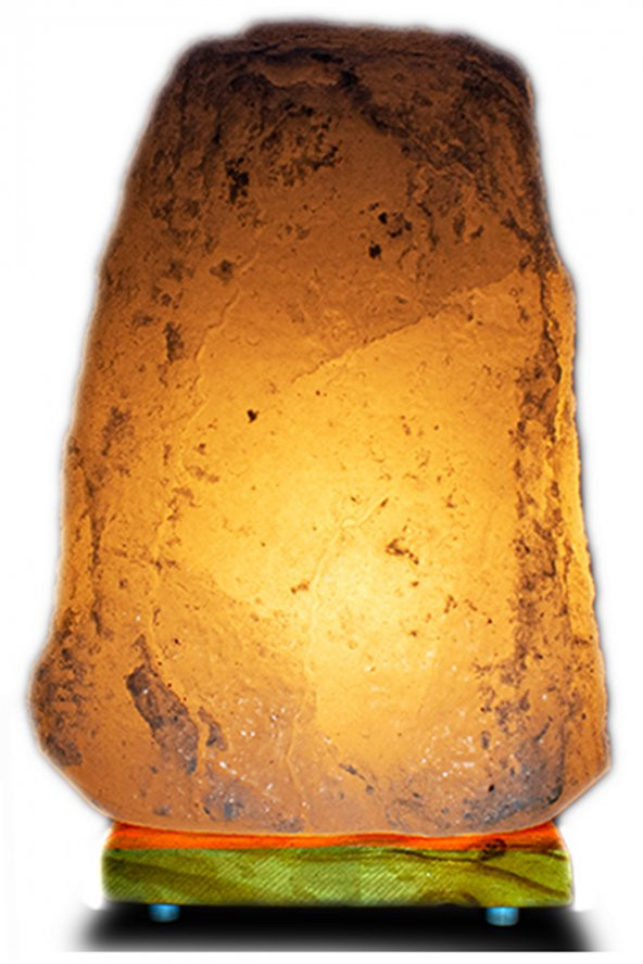 Beyaz Doğal Çankırı Tuz Lambası 2-3 Kg