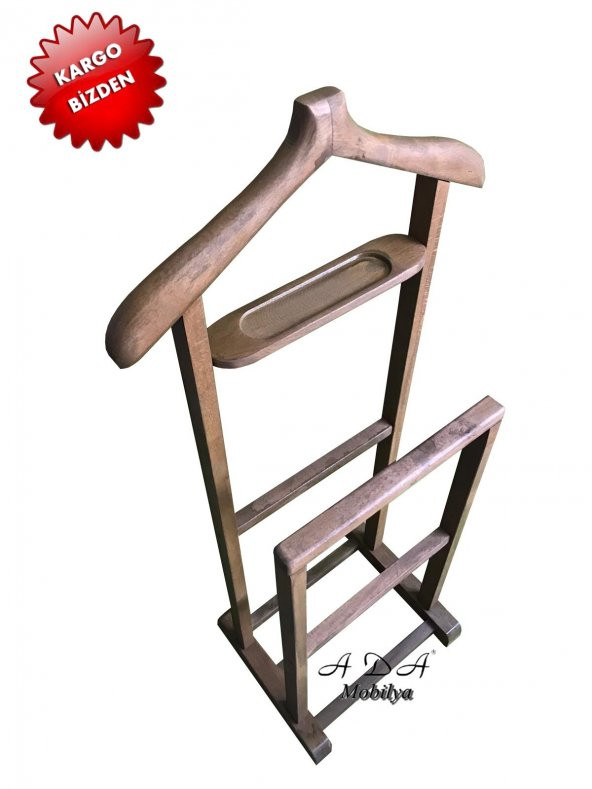 Ada Mobilya Gürgen Ağacından Eko İkili Dilsiz Uşak Ceviz - 2