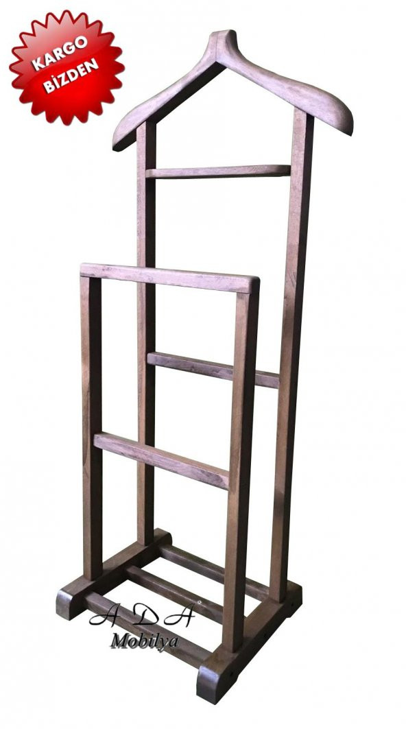 Ada Mobilya Gürgen Ağacından Eko İkili Dilsiz Uşak Ceviz - 6