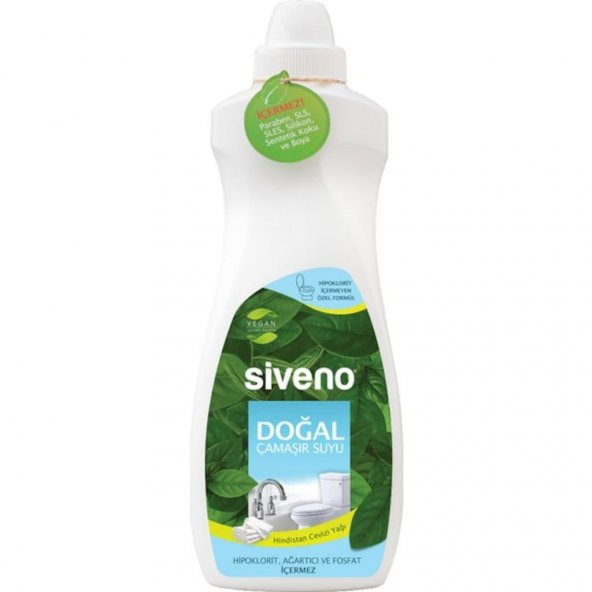 Siveno Vegan Doğal Çamaşır Suyu 700 ML