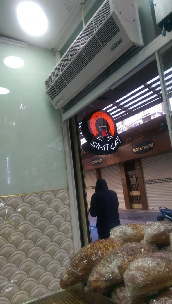 Çay Simit Tabela 3D Led Neon Etkili Işıklı Tabela Kutu Harf Depo Reklam Tabela Kartal İstanbul Atalar