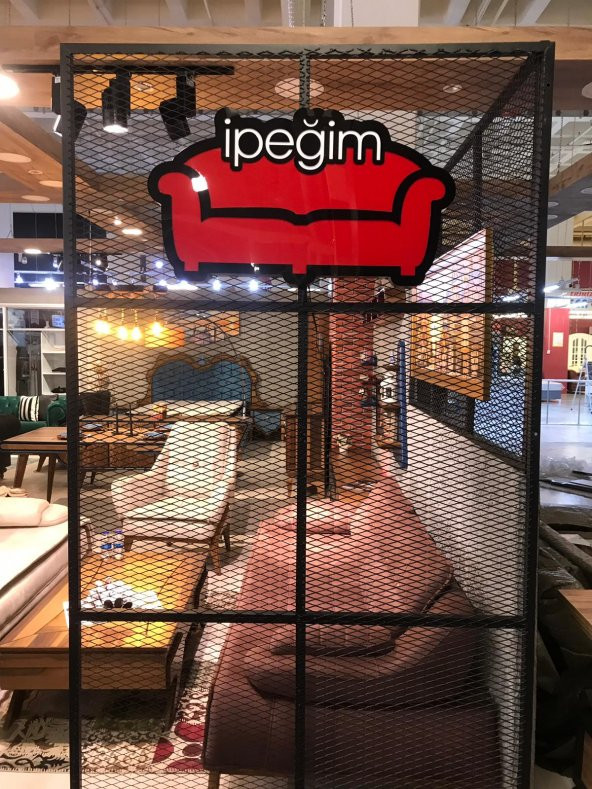 İpeğim Mobilya Tabela 3D Led Neon Etkili Işıklı Tabela Kutu Harf Depo Reklam Tabela Kartal İstanbul - 2