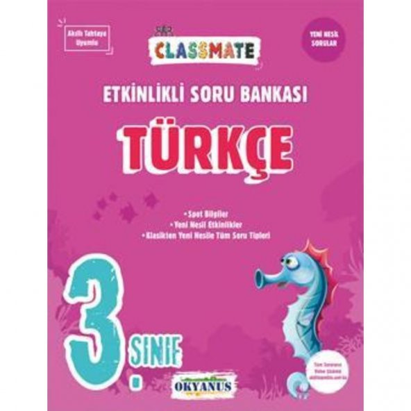 Okyanus Yayın 3 Sınıf Türkçe Matematik Fen Soru Bankası Set 2021 - 4