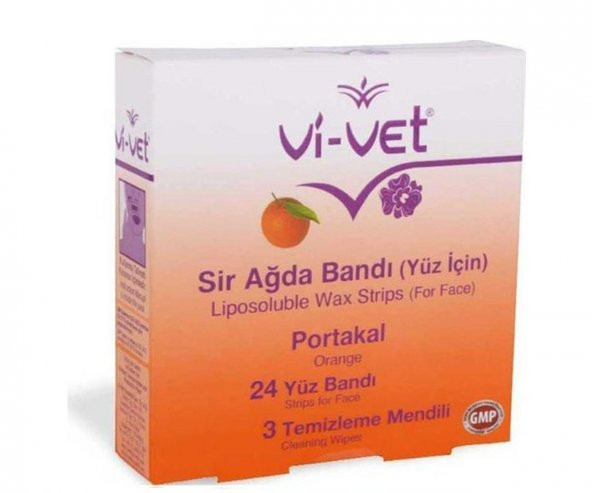 Vivet Portakallı Yüz İçin Sir Ağda Bandı