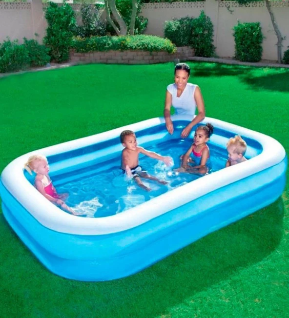 Bestway 12819 Şişme Havuz Jumbo 211X132X46 Cm - 2