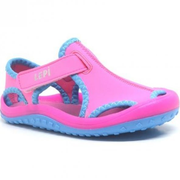 Lepi Kids Bebe Çırtlı Dalgıç Kumaş Kız Çocuk Yazlık Ayakkabı Sandalet