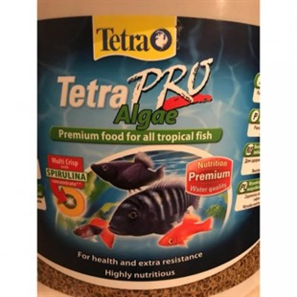 Tetra Pro Algae 100 Gram Kovadan Bölme Orjinal Ürün