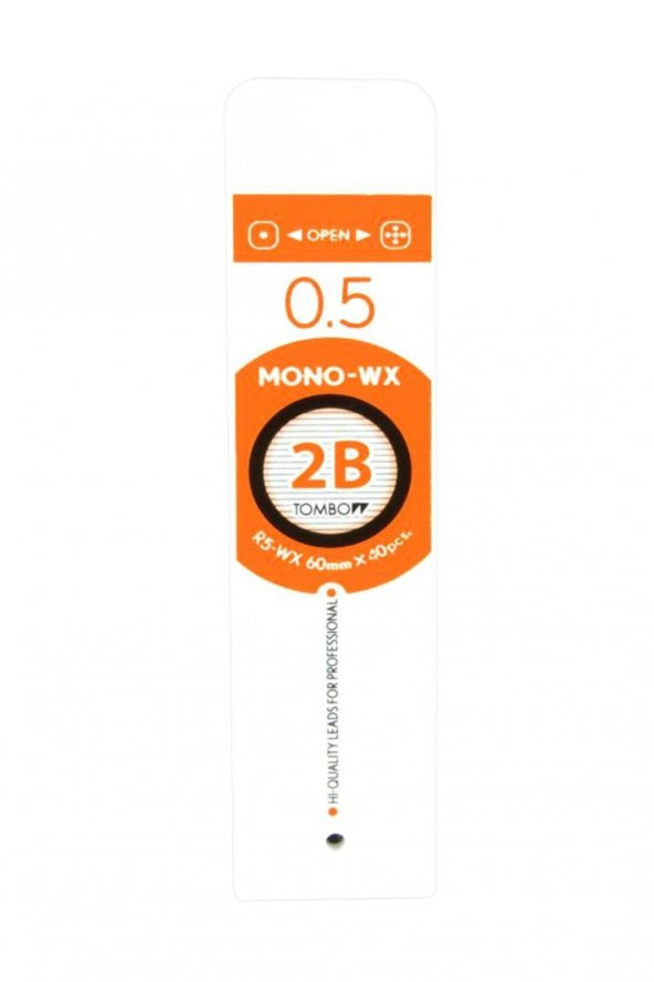 Tombow Min Mono-WX 2B 0.5 MM