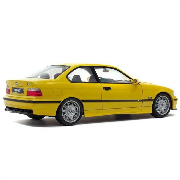 BMW M3 Coupe (E36) Year 1994 Dakar Sarı 1:18 Solido - 2
