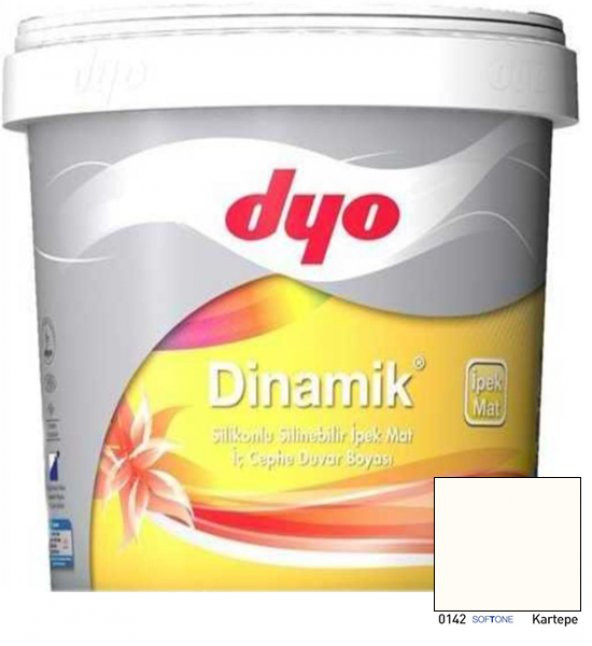 Dyo Dinamik Su Bazlı İç Cephe Boyası Kartepe 2,5 lt
