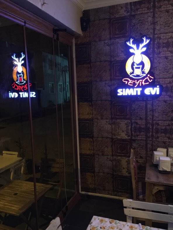 Geyikli Simit Evi Neon etkili led tabela 3D TABELA DEPO REKLAM DETAYLI BİLGİ İÇİN ARAYINIZ ürün görseli