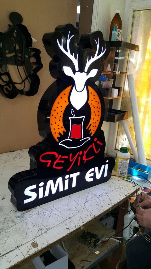 Geyikli Simit Evi Neon etkili led tabela 3D TABELA DEPO REKLAM DETAYLI BİLGİ İÇİN ARAYINIZ - Resim 2