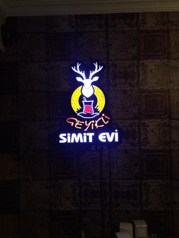 Geyikli Simit Evi Neon etkili led tabela 3D TABELA DEPO REKLAM DETAYLI BİLGİ İÇİN ARAYINIZ - Resim 3