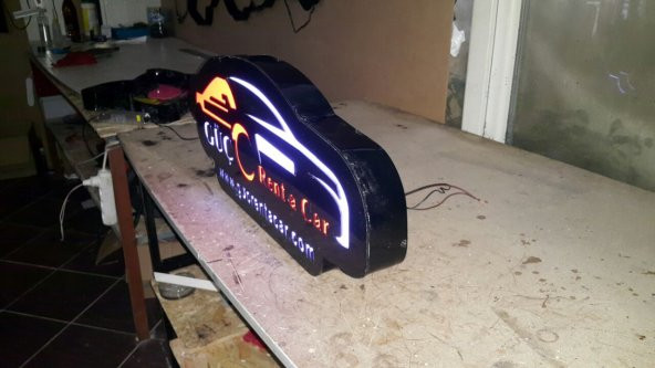 3D LED TABELA NEON KAYAN YAZI DETAYLI BİLGİ İÇİN DEPO REKLAM - Resim 3