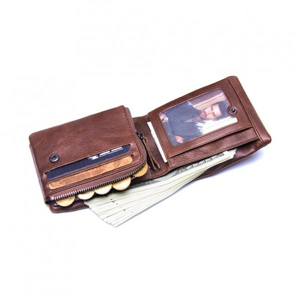 Contacts Stilo - Classic Rfid Korumalı Hakiki Deri Erkek Cüzdan - 4