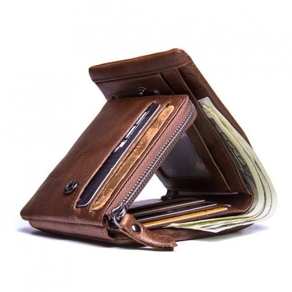 Contacts Stilo - Classic Rfid Korumalı Hakiki Deri Erkek Cüzdan - 5