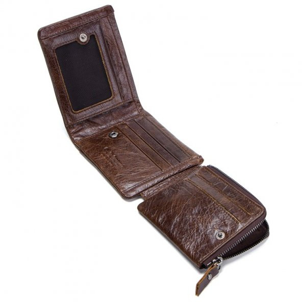 Contacts Stilo - Classic Rfid Korumalı Hakiki Deri Erkek Cüzdan - 9