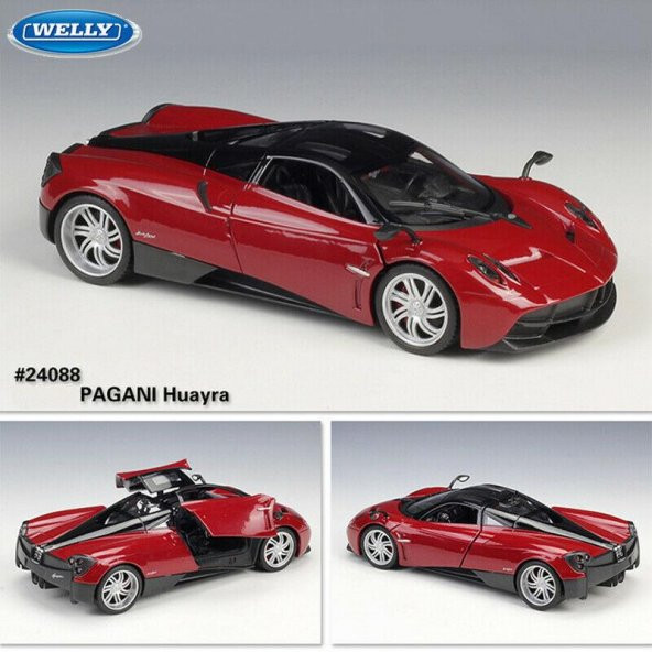 Pagani Huayra K 1/24 Ölçek Metal Model Oyuncak Araba