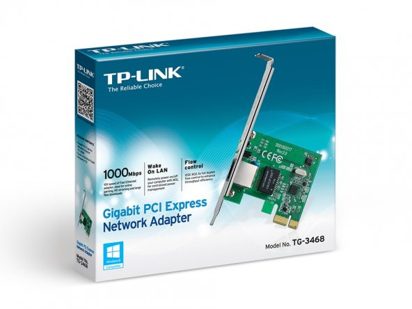 TP-LINK TG-3468 ETHERNET.GIGABIT 10/100/1000 Mbps PCI-EXPRESS - 2
