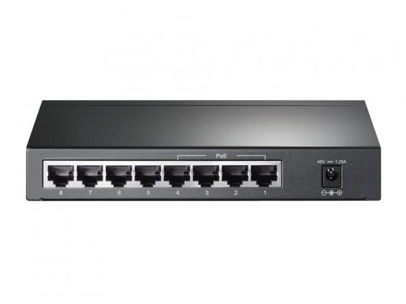 TL OMADA RR TL-SG1008P 8 PORT GBit 4ÜPoE SWITCH - 4