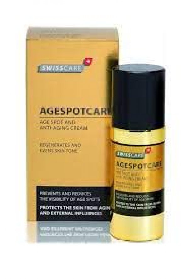 Swisscare Yaşlanma Karşıtı Krem - Agespot And Anti Aging Cream 30 ml