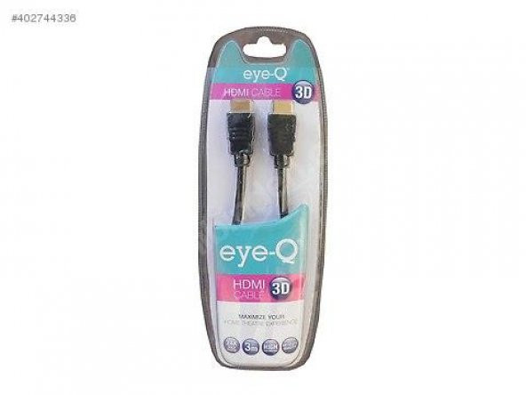 Eye-Q EQ-HDGOLD30 Altın Uçlu 3.0M HDMI Kablosu