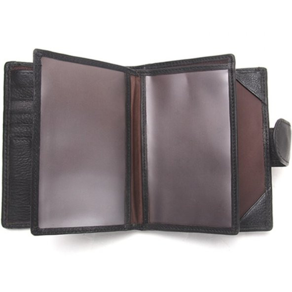 Contacts Prestige Serie Hakiki Deri Pasaportluk & Cüzdan - Presa - 8