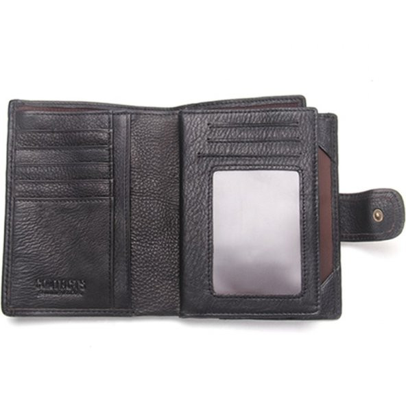 Contacts Prestige Serie Hakiki Deri Pasaportluk & Cüzdan - Presa - 9