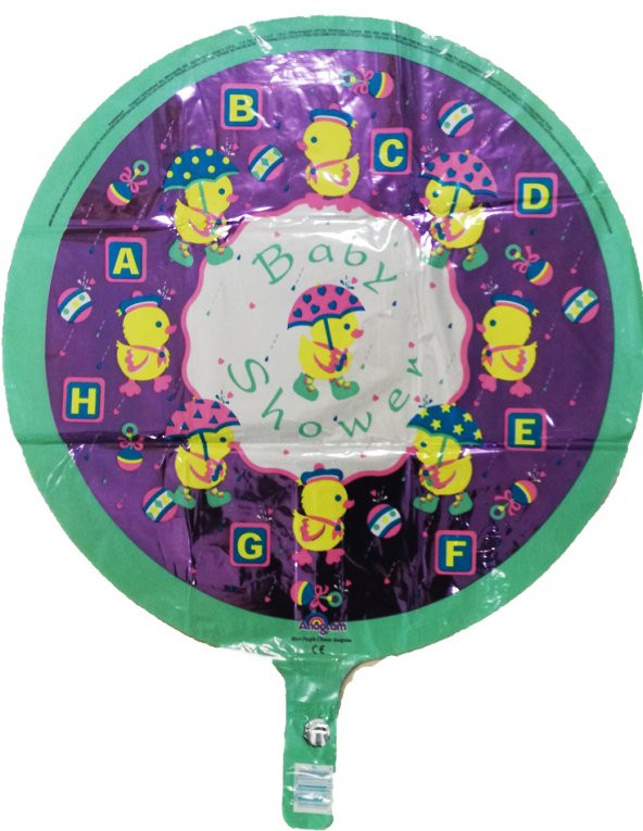 FOLYO BALON BABY SHOWER ÖRDEKLİ 18 D.Ü 15